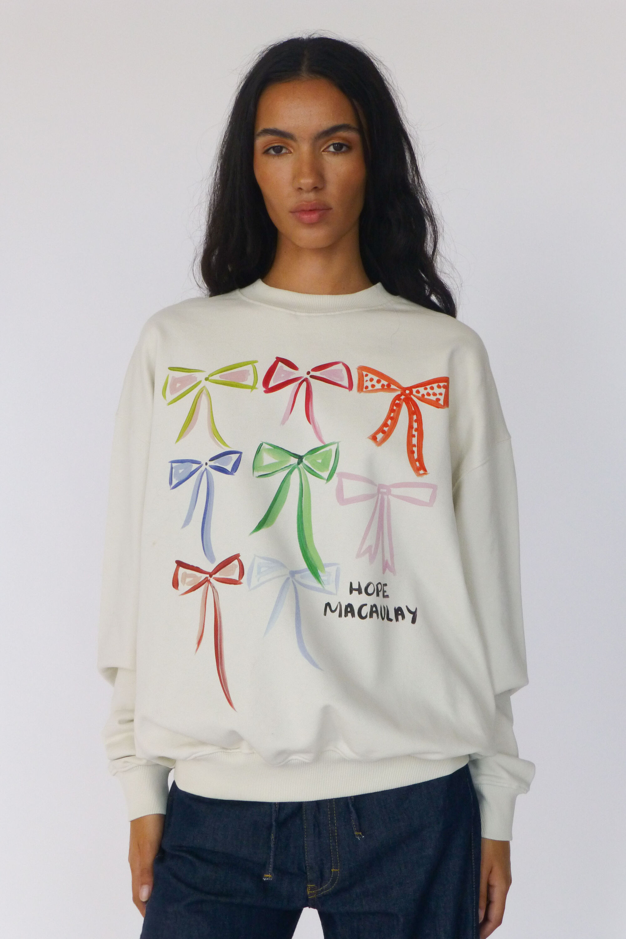 Colourful Bow Sweatshirt