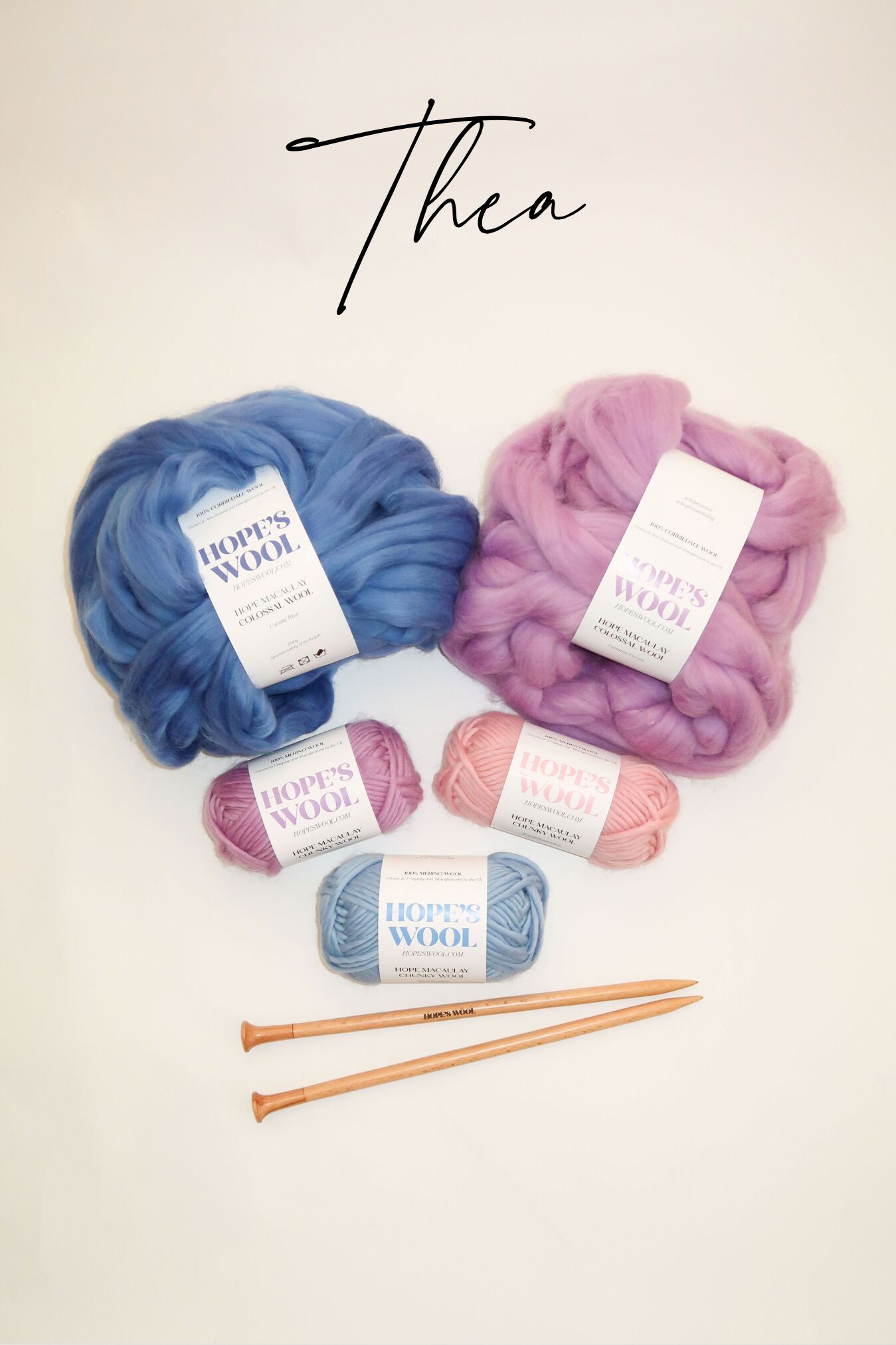 Hope's Wool Bundle in 'Thea'