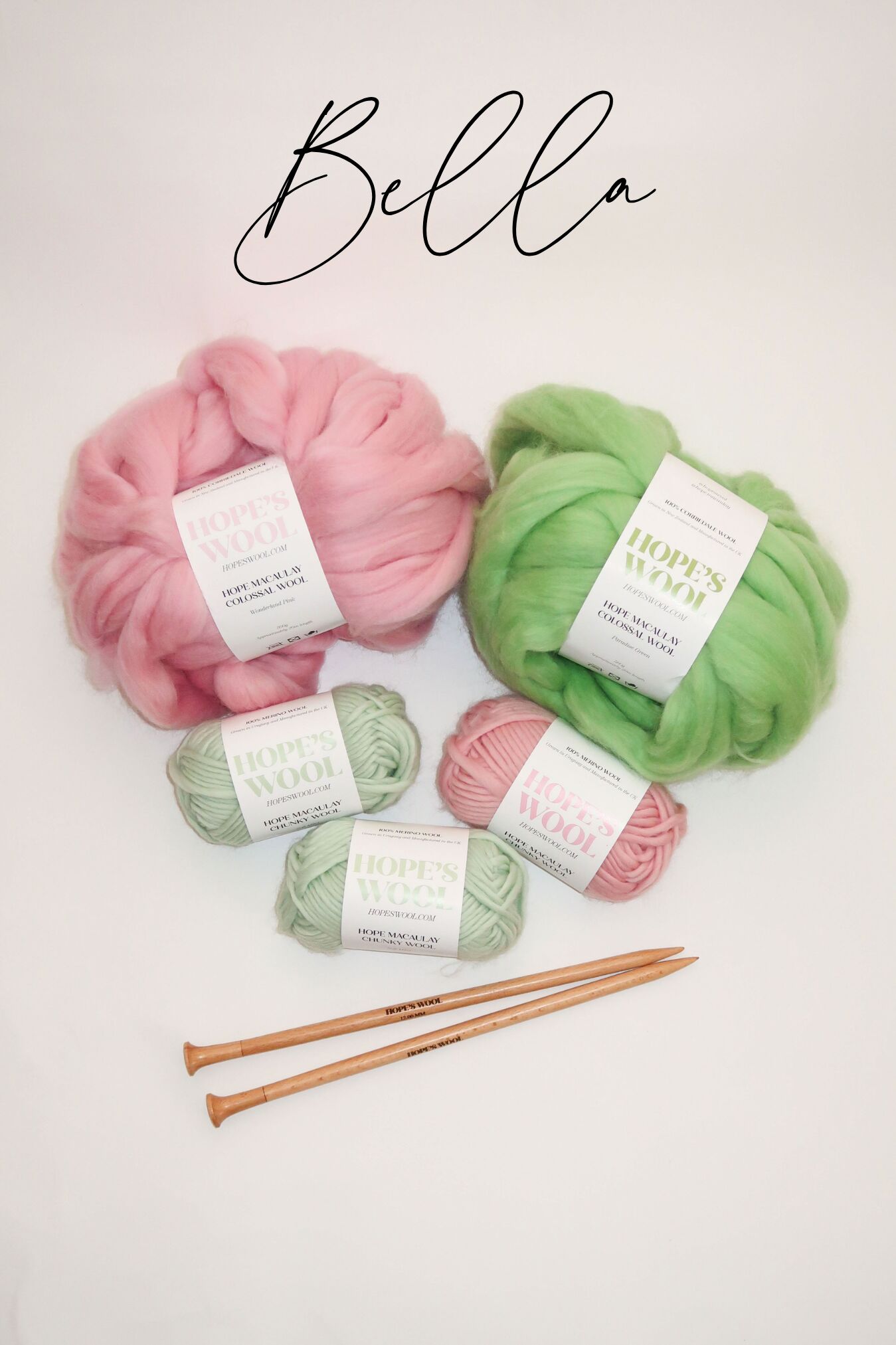 Hope's Wool Bundle in 'Bella'